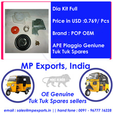 Ape Piaggio Tuk Tuk Spares Dia Kit voll